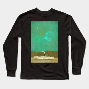 STEAMBOAT FIREWORKS Long Sleeve T-Shirt